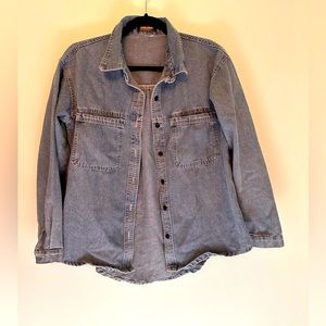 Denim jean shirt